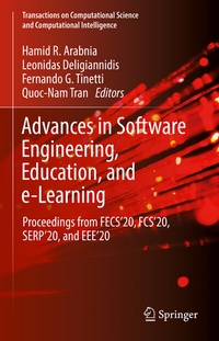 Enlarge image Cover: Advances in Software Engineering, Education, and e-Learning - Springer