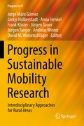 Cover: Progress in Sustainable Mobility Research - Springer