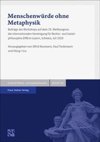 Abbildung von: Menschenwürde ohne Metaphysik - Franz Steiner Verlag
