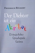 Cover: "Der Dichter ist ein Akrobat" - Wildleser-Verlag