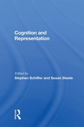 Cover: Cognition And Representation - Routledge