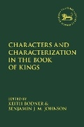 Cover: Characters and Characterization in the Book of Kings - T.& T.Clark Ltd