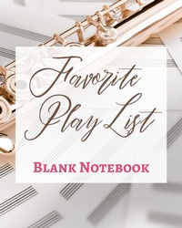 Abbildung von: Favorite Play List - Blank Notebook - Write It Down - Pastel Rose Gold Brown - Abstract Modern Contemporary Unique - Blurb