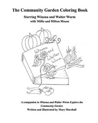 Enlarge image Cover: A Community Garden Coloring Book - Blurb