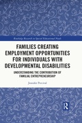 Cover: Families Creating Employment Opportunities for Individuals with Developmental Disabilities - Routledge