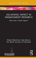 Cover: Delivering Impact in Management Research - Routledge