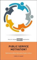 Cover: Public Service Motivation? - Policy Press