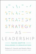 Cover: Strategy As Leadership - Stanford Business Books,US