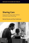 Cover: Sharing Care - Bristol University Press