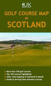 Abbildung von: Golf Course Map of Scotland - UK Golf Guy