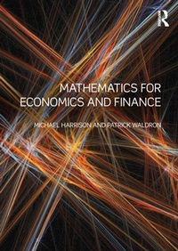 Enlarge image Cover: Mathematics for Economics and Finance - Routledge