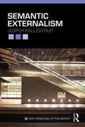 Cover: Semantic Externalism - Routledge