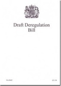 Cover: Draft Deregulation Bill - TSO