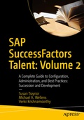 Cover: SAP SuccessFactors Talent: Volume 2 - APress