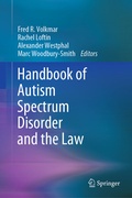 Cover: Handbook of Autism Spectrum Disorder and the Law - Springer