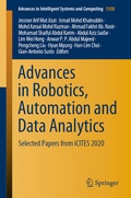 Cover: Advances in Robotics, Automation and Data Analytics - Springer