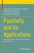 Cover: Positivity and its Applications - Birkh&auml;user