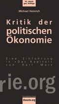 Cover: Kritik der politischen &Ouml;konomie - Schmetterling Stuttgart