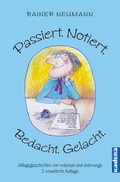 Cover: Passiert. Notiert. Bedacht. Gelacht. - Kadera-Verlag