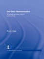 Cover: Qur'anic Hermeneutics - Routledge