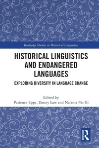 Enlarge image Cover: Historical Linguistics and Endangered Languages - Routledge