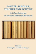 Cover: Lawyer, Scholar, Teacher and Activist: - Holo Books The Arbitration Press