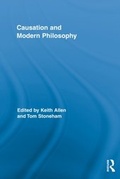 Cover: Causation and Modern Philosophy - Routledge