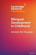 Cover: Bilingual Development in Childhood - Cambridge University Press