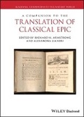 Cover: A Companion to Translation of Classical Epic - Wiley