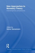 Cover: New Approaches to Monetary Theory - Routledge