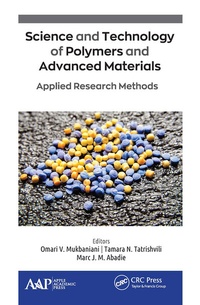 Enlarge image Cover: Science and Technology of Polymers and Advanced Materials - Apple Academic Press Inc.