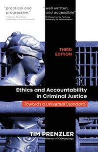 Abbildung von: Ethics and Accountability in Criminal Justice - Australian Academic Press