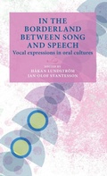 Cover: In the Borderland Between Song and Speech - Lund University Press,Sweden