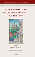 Cover: Fate and Fortune in European Thought, ca. 1400-1650 - Brill