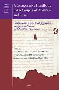 Enlarge image Cover: A Comparative Handbook to the Gospels of Matthew and Luke - Brill