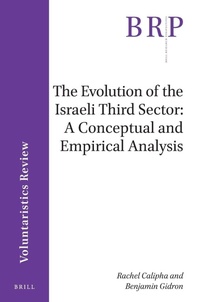 Enlarge image Cover: The Evolution of the Israeli Third Sector - Brill