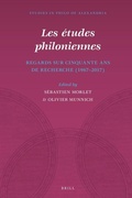 Cover: Les etudes philoniennes - Brill