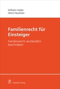 Cover: Familienrecht f&uuml;r Einsteiger - St&auml;mpfli Verlag