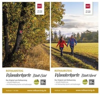 Abbildung von: Wanderkarte Rothaarsteig Blatt Nord und Blatt Süd - Rothaarsteigverein
