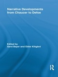 Cover: Narrative Developments from Chaucer to Defoe - Routledge