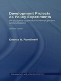 Cover: Development Projects as Policy Experiments - Routledge