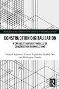 Cover: Construction Digitalisation - Routledge