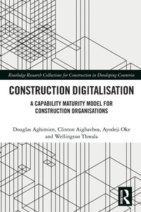 Enlarge image Cover: Construction Digitalisation - Routledge