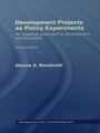 Cover: Development Projects as Policy Experiments - Routledge