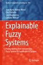 Cover: Explainable Fuzzy Systems - Springer
