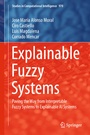 Cover: Explainable Fuzzy Systems - Springer