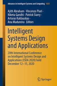 Enlarge image Cover: Intelligent Systems Design and Applications - Springer