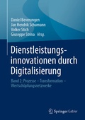 Cover: Dienstleistungsinnovationen durch Digitalisierung - Springer Gabler