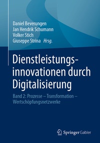 Abbildung von: Dienstleistungsinnovationen durch Digitalisierung - Springer Gabler