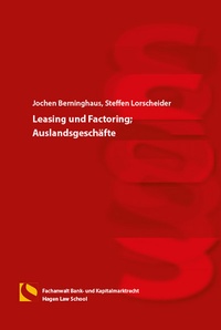 Abbildung von: Leasing und Factoring; Auslandsgeschäfte - Hagener Wissenschaftsverlag